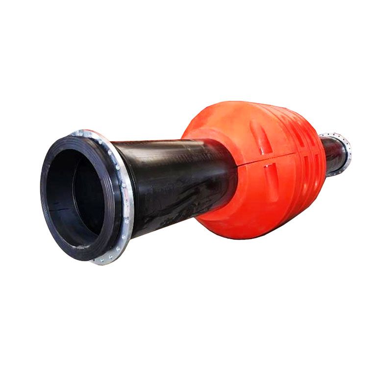 HDPE-Rohr mit Flanschanschlüssen Baggerrohrschwimmer für Güllebagger 12 Zoll