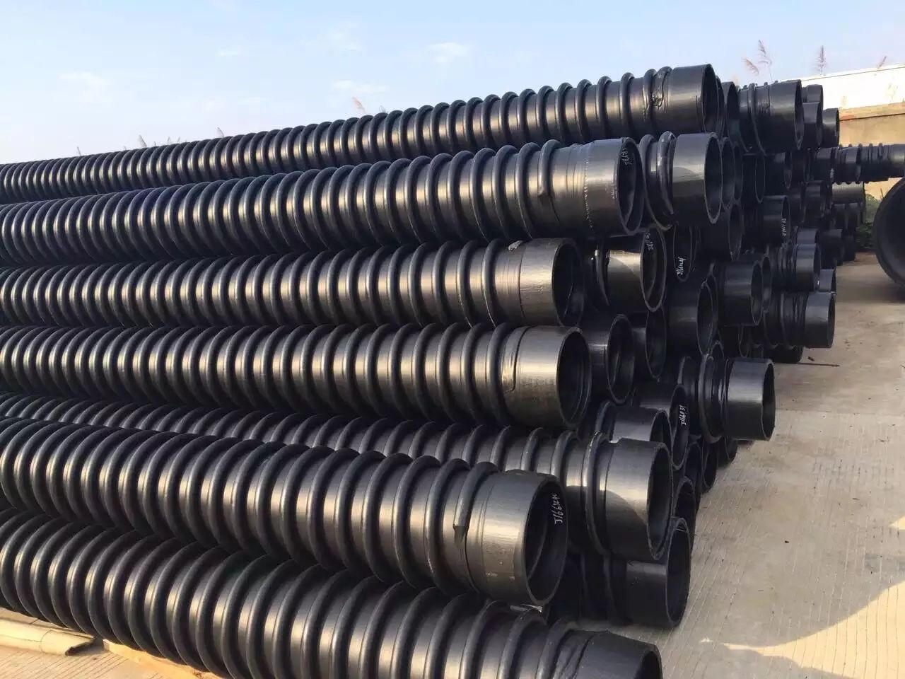 HDPE Double-Wall Corrugated Pipes by Zhongtong